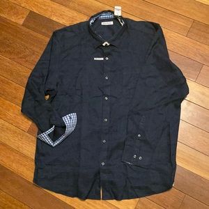 Navy Tommy Bahama xxl button down dress shirt